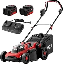 MZK 40V Akku-Rasenmäher 41cm mit 2x4Ah