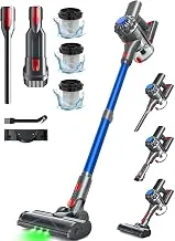 Ivormentico Akkusauger mit LED-Bürstenkopf, 40 KPA