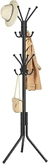 SONGMICS Garderobenständer 175 cm, 16 Haken, Metall