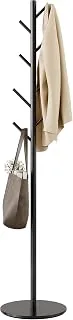 Tujurich Garderobenständer mit Sinterstein-Basis, 8 Haken