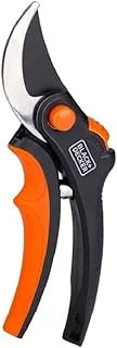 BLACK+DECKER Gartenschere Karbonstahl 13 mm