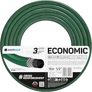 Cellfast Economic Gartenschlauch 1/2" 15m 3-lagig