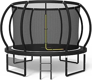 Devoko Gartentrampolin mit GS-Zertifikat und Sicherheitsnetz
