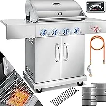 KESSER Gasgrill 4+1 Brenner mit 800°C Infrarotzone