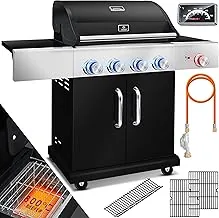 KESSER Gasgrill 4+1 Brenner mit 800°C Infrarotzone