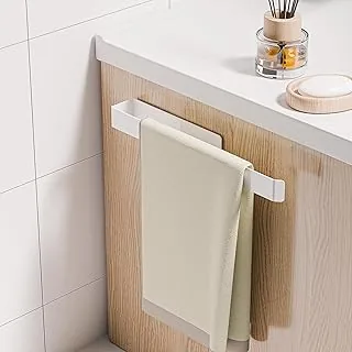 Aikzik Handtuchhalter ohne Bohren, Aluminium Weiß