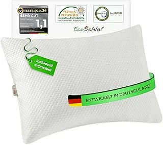 EcoSchlaf Airflow Memory Foam Kissen, höhenverstellbar