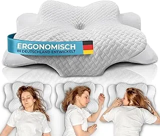 Glückstoff Ergokissen Memory Foam für alle Schlaftypen