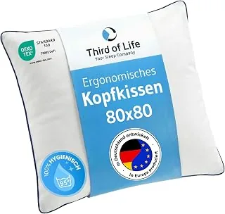 Third of Life inSPIRO 80x80 Hohlfaserkissen EU-Produktion