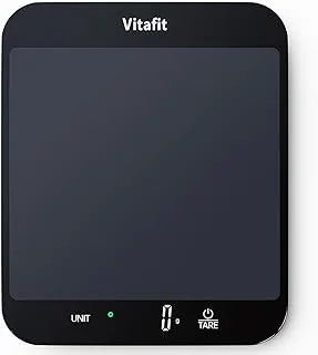 Vitafit Küchenwaage 15kg | Glasplattform 215x180mm