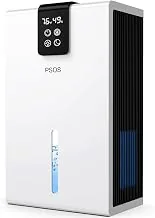 PSOS Luftentfeuchter 2800ml mit Peltier & LED-Licht