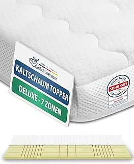 AM Qualitätsmatratzen 3D Deluxe Kaltschaum-Topper RG50