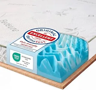 BEDSURE Topper 180x200 cm, 7 cm Gel-Memory-Schaum, wendbar