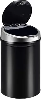 Ribelli Sensor-Mülleimer 30 L Edelstahl schwarz