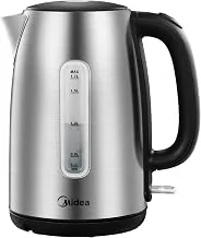 Midea MKE17M1ADS Edelstahl-Wasserkocher 1,7 L