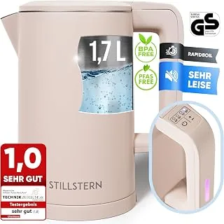 Stillstern Wasserkocher mit Temperaturwahl, PFAS-frei